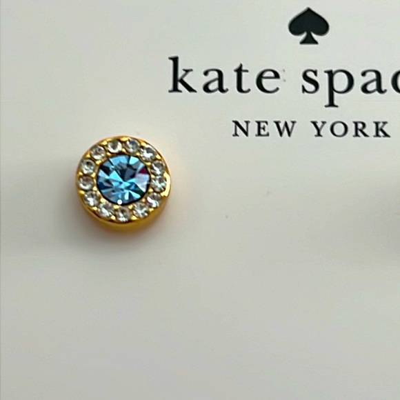 New Kate Spade You're A Gem Pave Halo Studs - Picture 5 of 7